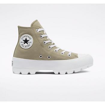 Converse Platene Utility Chuck Taylor All Star Lugged Hi Olivovo Zelene - Damske Vysoké Tenisky